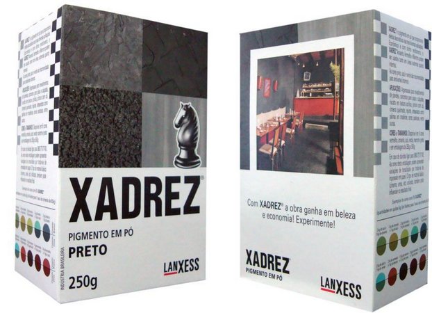 Pigmento em Pó Xadrez Corante 250g - Lanxess